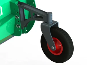 Hjul pivot 360° med hållare